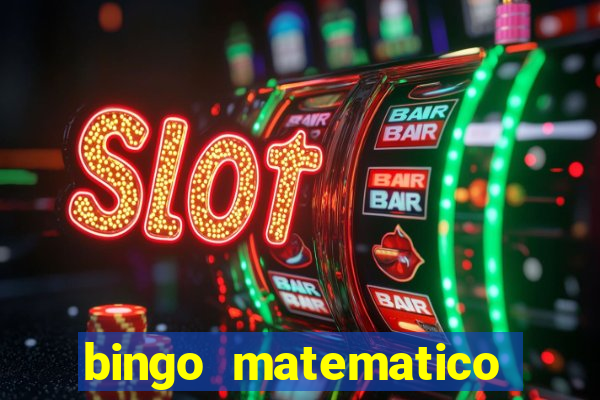 bingo matematico para ensino medio